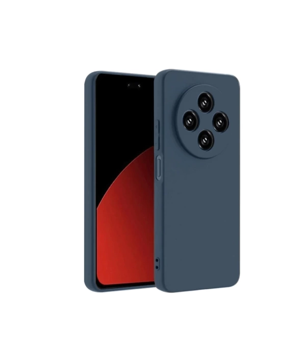 Newface Xiaomi Redmi 14C Kılıf Nano içi Kadife Silikon - Lacivert