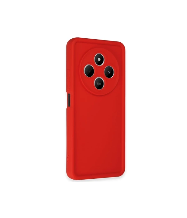 Newface Xiaomi Redmi 14C Kılıf Viera Silikon - Kırmızı