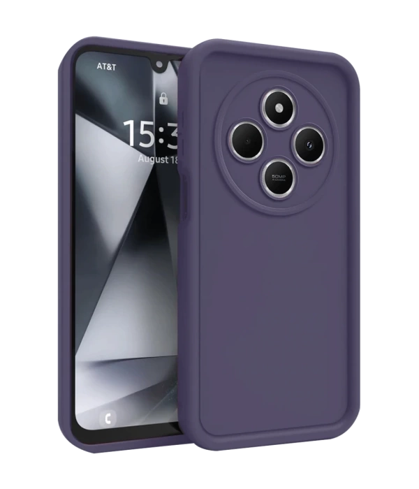 Newface Xiaomi Redmi 14C Kılıf Viera Silikon - Mürdüm