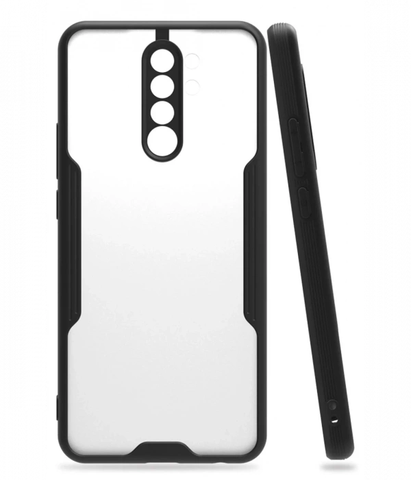 Newface Xiaomi Redmi 9 Kılıf Platin Silikon