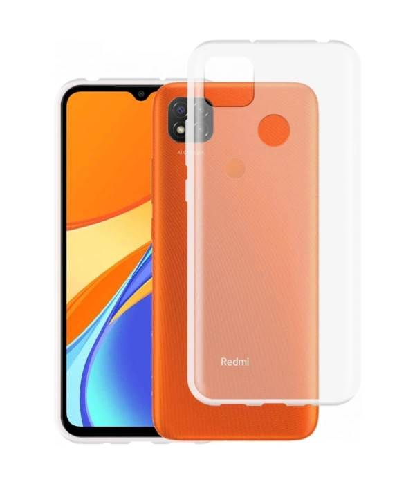 Newface Xiaomi Redmi 9C Kılıf Lüx Şeffaf Silikon