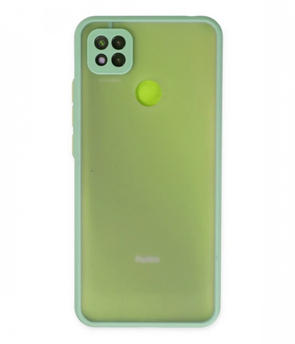 Newface Xiaomi Redmi 9C Kılıf Montreal Silikon Kapak - Turkuaz