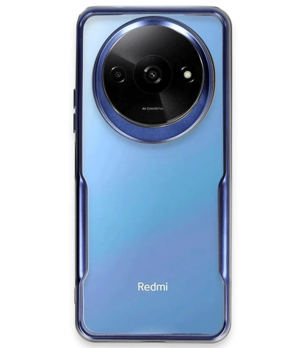 Newface Xiaomi Redmi A3 4G Kılıf Boyi Silikon Kapak - Lacivert