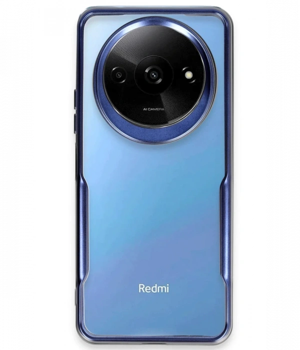 Newface Xiaomi Redmi A3 4G Kılıf Boyi Silikon Kapak - Lacivert