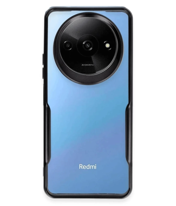 Newface Xiaomi Redmi A3 4G Kılıf Boyi Silikon Kapak - Siyah