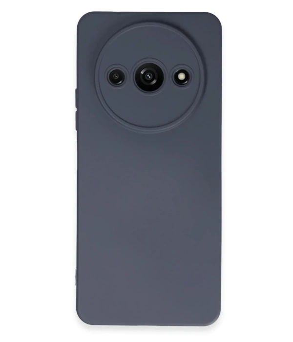 Newface Xiaomi Redmi A3 4G Kılıf Nano içi Kadife Silikon - Gri