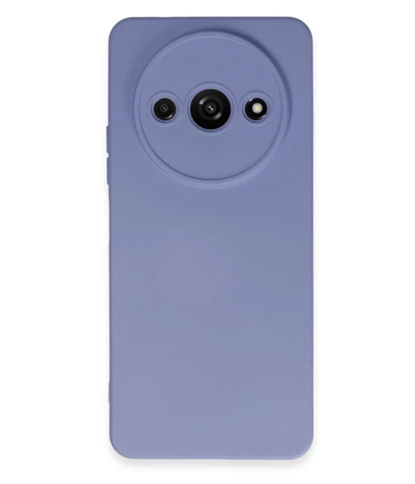 Newface Xiaomi Redmi A3 4G Kılıf Nano içi Kadife Silikon - Lila