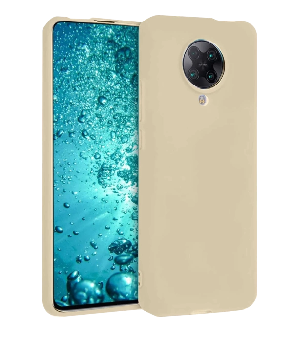 Newface Xiaomi Redmi K30 Pro Kılıf Nano içi Kadife Silikon - Kemik