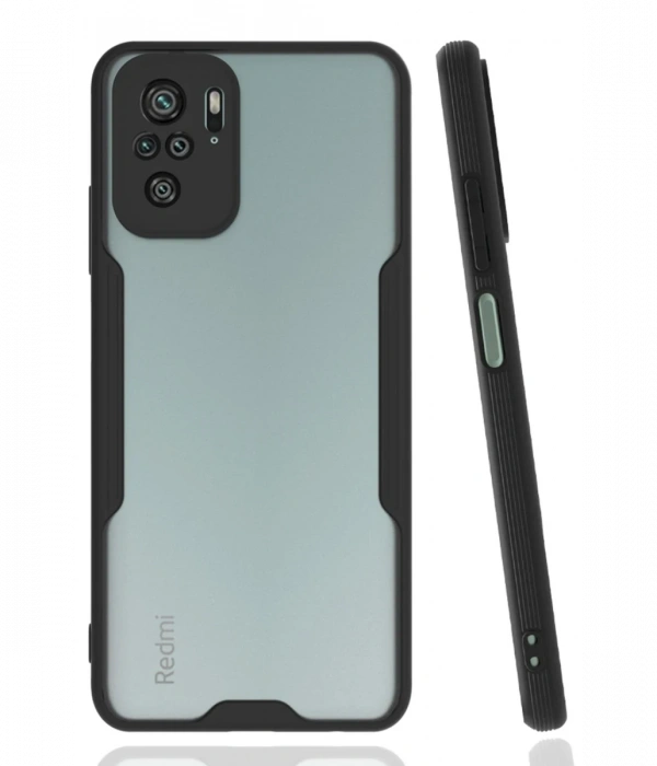 Newface Xiaomi Redmi Note 10 Kılıf Platin Silikon