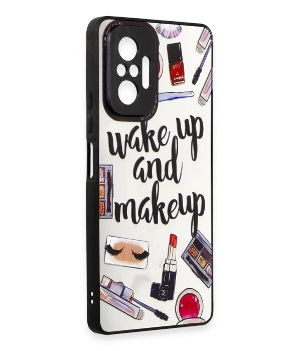 Newface Xiaomi Redmi Note 10 Pro Kılıf Mirror Desenli Kapak