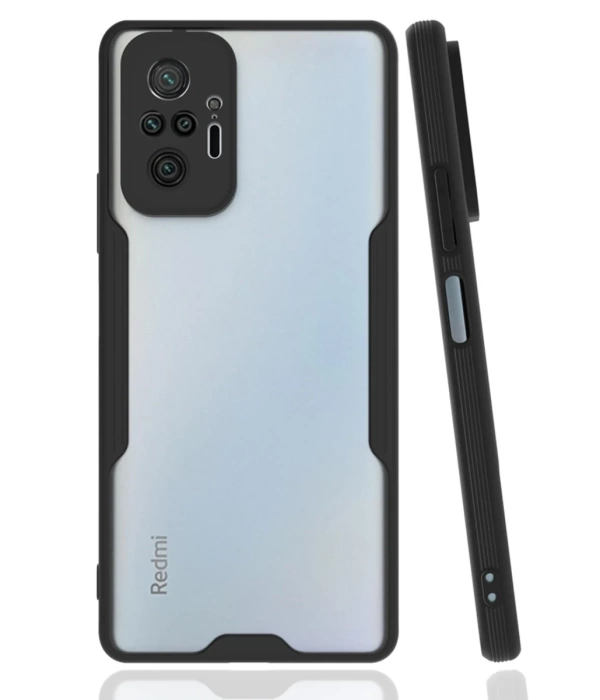 Newface Xiaomi Redmi Note 10 Pro Kılıf Platin Silikon