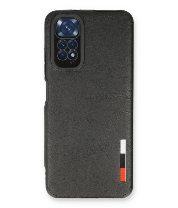 Newface Xiaomi Redmi Note 11 Kılıf Loop Deri Silikon