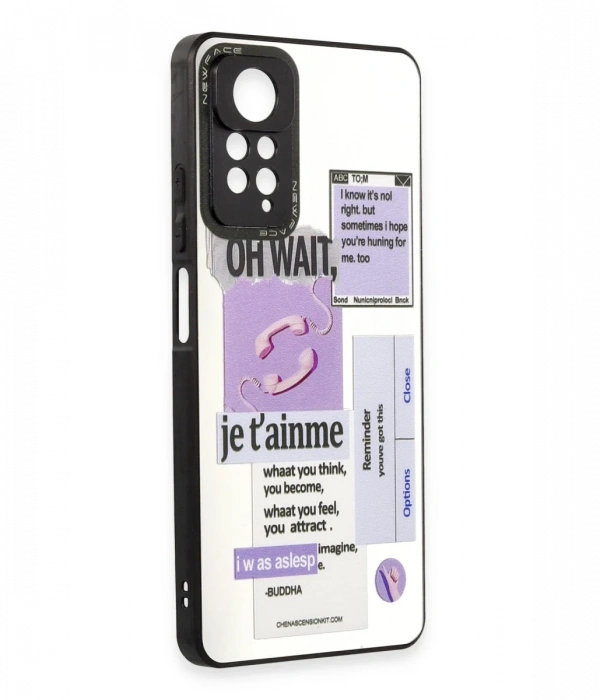 Joy Tekno Xiaomi Redmi Note 11 Pro Kılıf Mirror Desenli Kapak