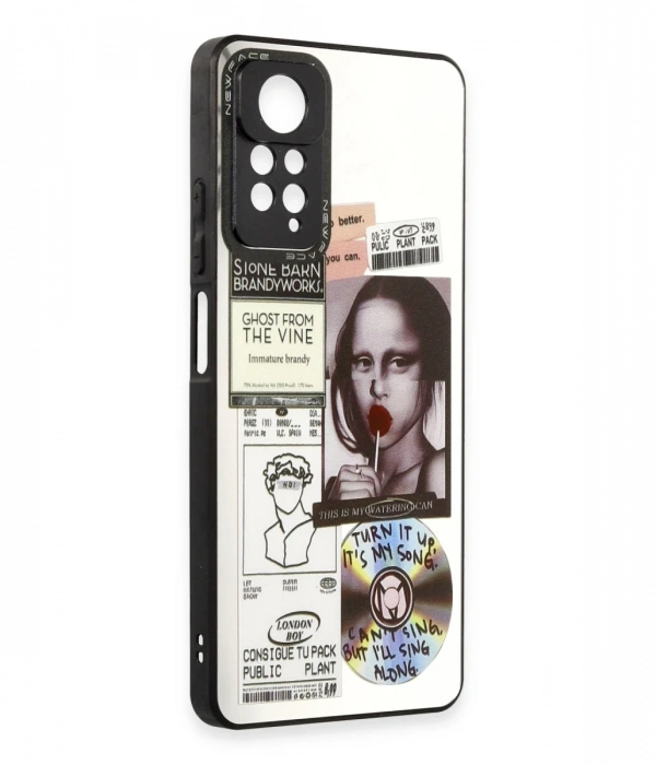 Newface Xiaomi Redmi Note 11 Pro Kılıf Mirror Desenli Kapak
