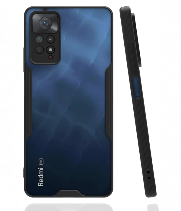 Newface Xiaomi Redmi Note 11 Pro Kılıf Platin Silikon