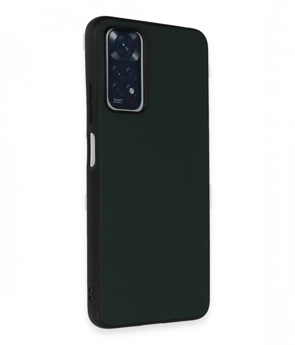 Newface Xiaomi Redmi Note 11 Pro Kılıf Taft Kapak - Koyu Yeşil