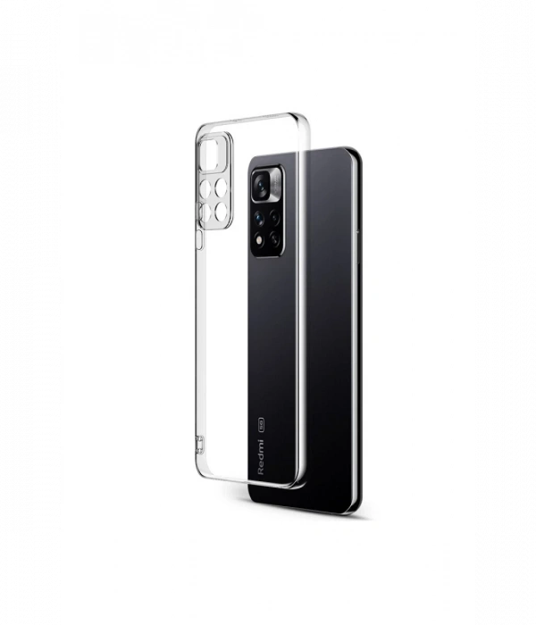 Newface Xiaomi Redmi Note 11 Pro Plus 5G Kılıf Lüx Şeffaf Silikon