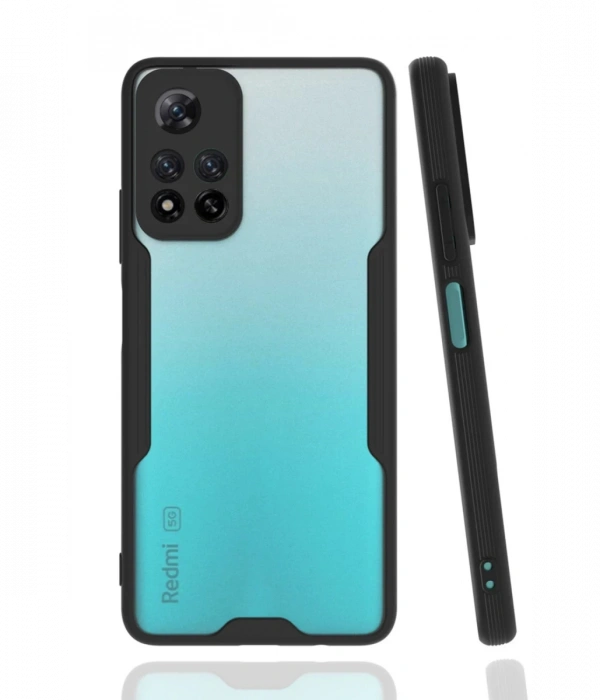 Newface Xiaomi Redmi Note 11 Pro Plus 5G Kılıf Platin Silikon