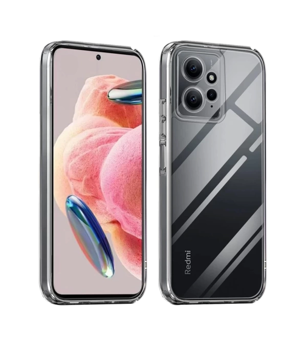 Newface Xiaomi Redmi Note 12 4G Kılıf Lüx Şeffaf Silikon