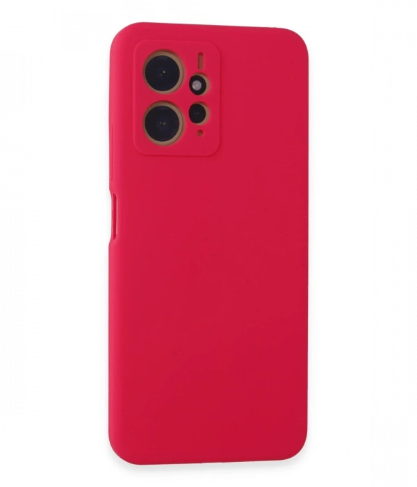 Newface Xiaomi Redmi Note 12 4G Kılıf Nano içi Kadife Silikon - Pembe