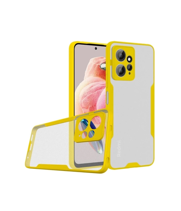 Newface Xiaomi Redmi Note 12 4G Kılıf Platin Silikon