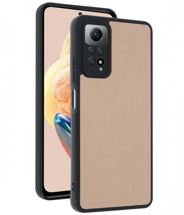 Joy Tekno Xiaomi Redmi Note 12 Pro 4G Kılıf Aras Deri Kapak