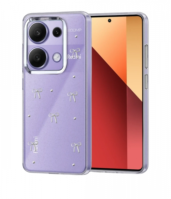Joy Tekno Xiaomi Redmi Note 13 Pro 4G Fiyonk Desenli Kapak