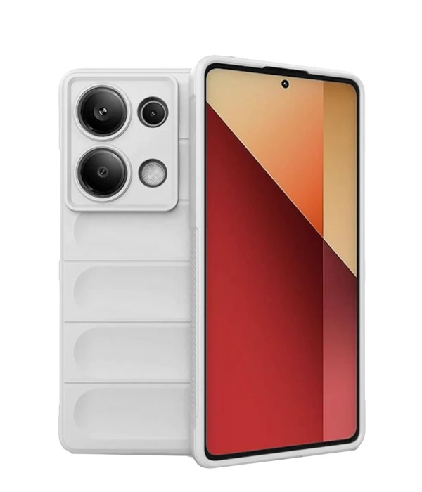 Newface Xiaomi Redmi Note 13 Pro 4G Kılıf Optimum Silikon - Krem