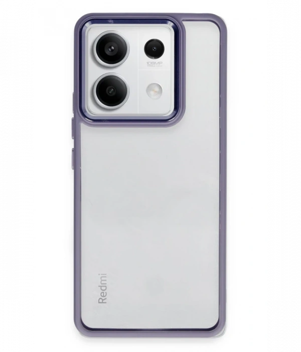Newface Xiaomi Redmi Note 13 Pro 4G Kılıf Power Silikon - Lila