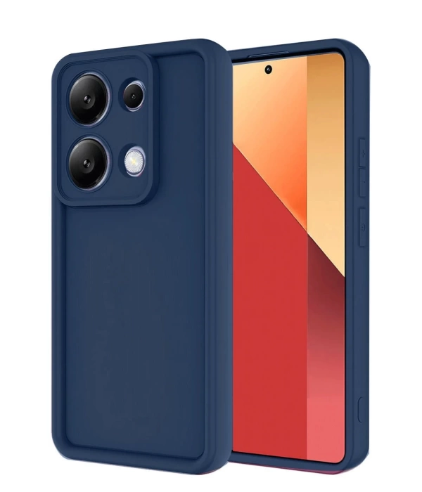 Newface Xiaomi Redmi Note 13 Pro 4G Kılıf Viera Silikon - Lacivert