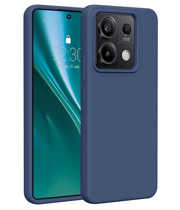 Newface Xiaomi Redmi Note 13 Pro 5G Kılıf First Silikon - Lacivert