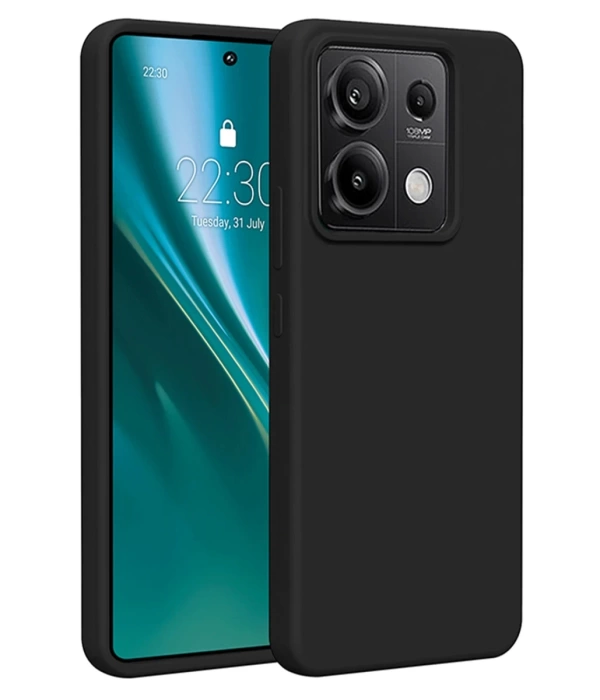 Newface Xiaomi Redmi Note 13 Pro 5G Kılıf First Silikon - Siyah