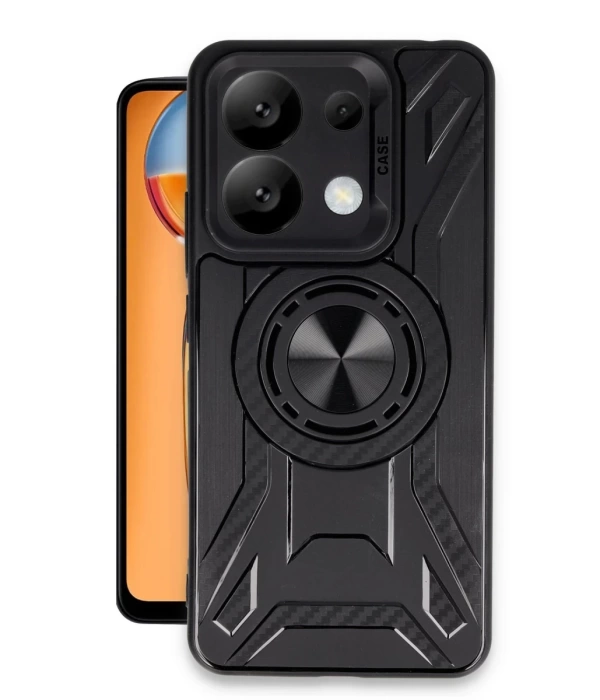 Newface Xiaomi Redmi Note 13 Pro 5G Kılıf Lincoln Silikon - Siyah