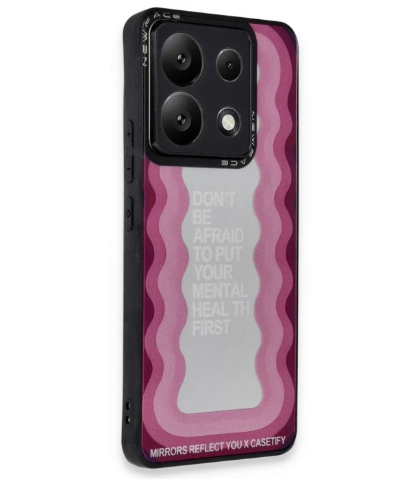 Newface Xiaomi Redmi Note 13 Pro 5G Kılıf Mirror Desenli Kapak - Mirror - 11