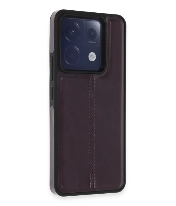 Newface Xiaomi Redmi Note 13 Pro 5G Kılıf Ozzi Kapak - Derin Mor