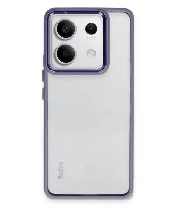 Newface Xiaomi Redmi Note 13 Pro 5G Kılıf Power Silikon - Lila