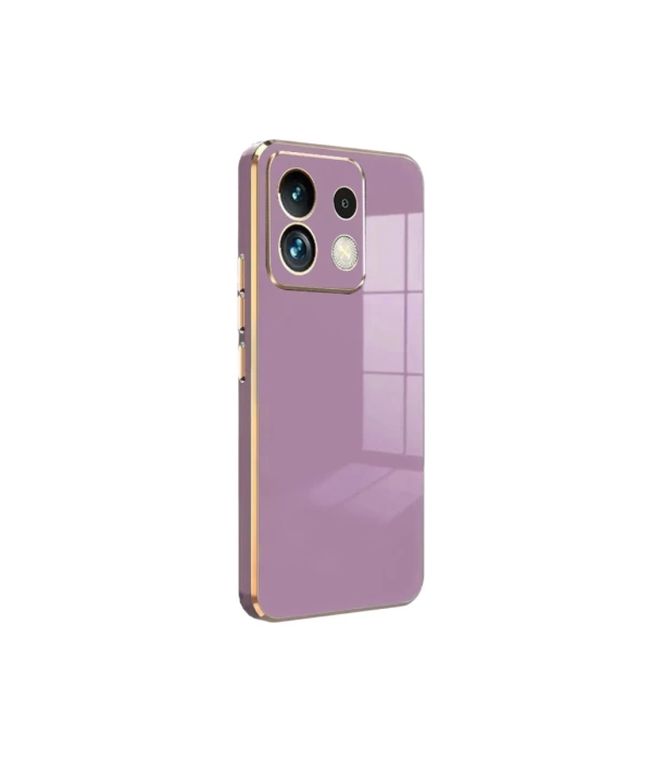 Newface Xiaomi Redmi Note 13 Pro 5G Kılıf Volet Silikon - Mor
