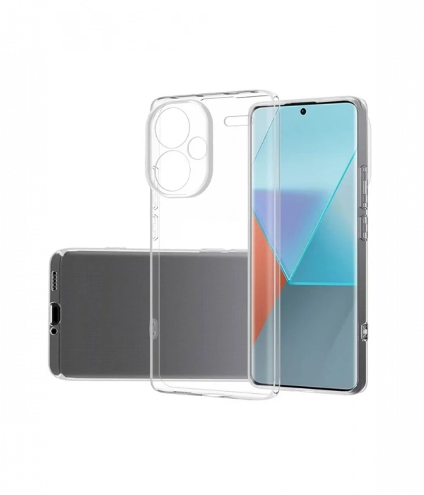 Newface Xiaomi Redmi Note 13 Pro Plus Kılıf Lüx Şeffaf Silikon