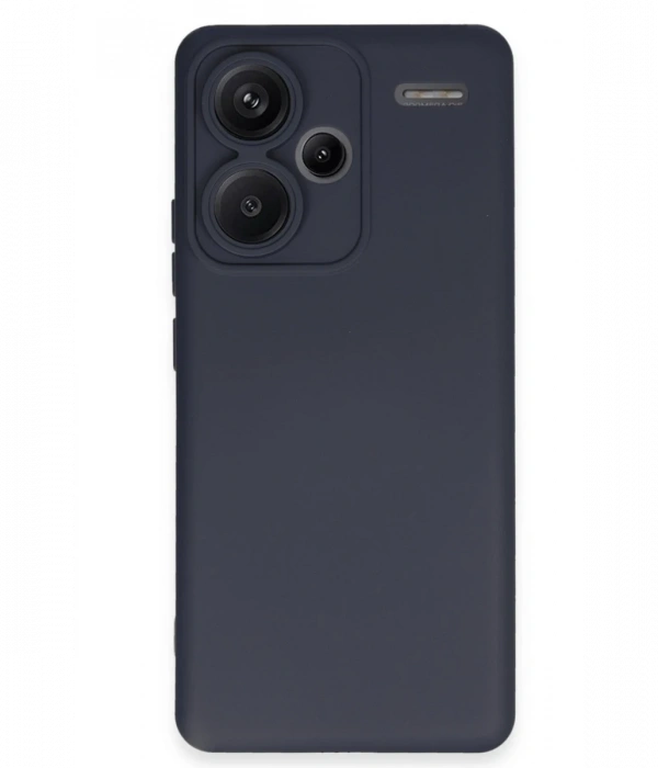 Newface Xiaomi Redmi Note 13 Pro Plus Kılıf Nano içi Kadife Silikon - Lacivert