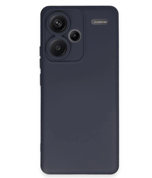 Newface Xiaomi Redmi Note 13 Pro Plus Kılıf Nano içi Kadife Silikon - Lacivert