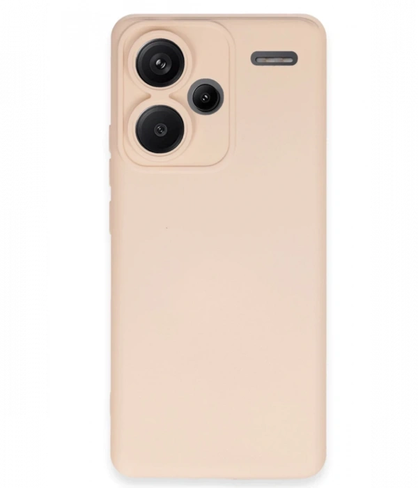 Newface Xiaomi Redmi Note 13 Pro Plus Kılıf Nano içi Kadife Silikon - Pudra