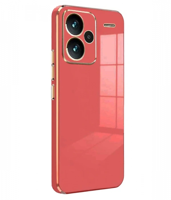 Newface Xiaomi Redmi Note 13 Pro Plus Kılıf Volet Silikon - Kırmızı