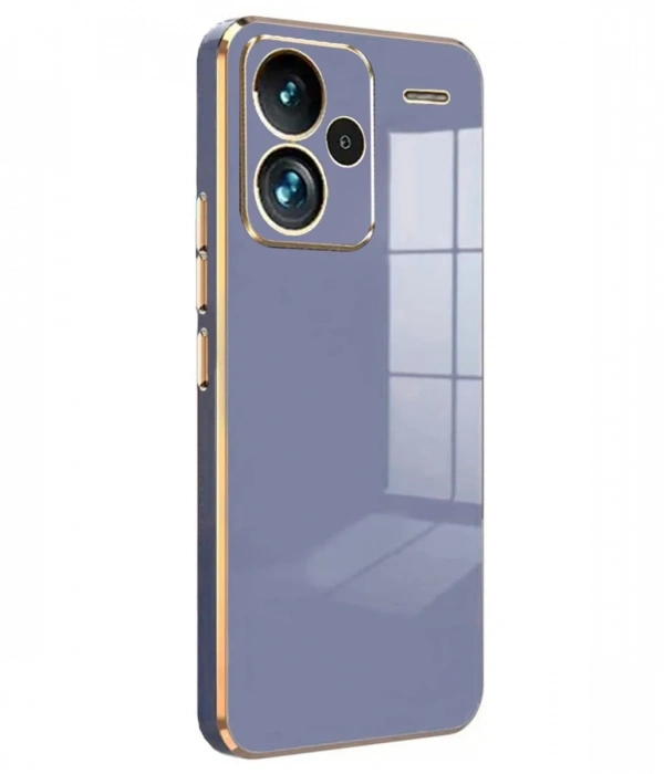 Newface Xiaomi Redmi Note 13 Pro Plus Kılıf Volet Silikon - Mavi