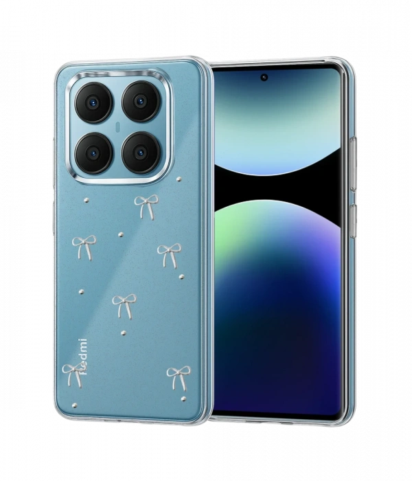 Xiaomi Redmi Note 14 Pro 4G Fiyonk Desenli Kapak