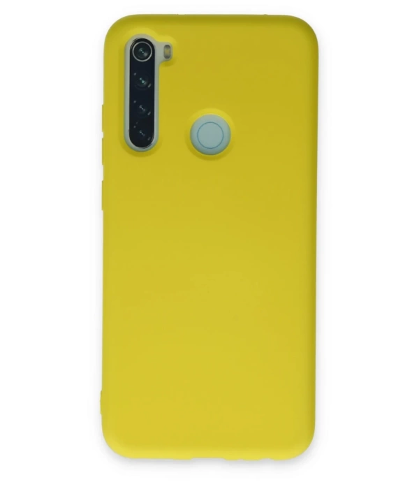 Newface Xiaomi Redmi Note 8 Kılıf Nano içi Kadife Silikon