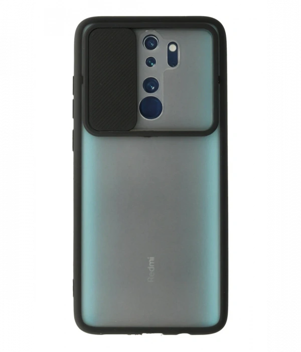 Newface Xiaomi Redmi Note 8 Pro Kılıf Palm Buzlu Kamera Sürgülü Silikon