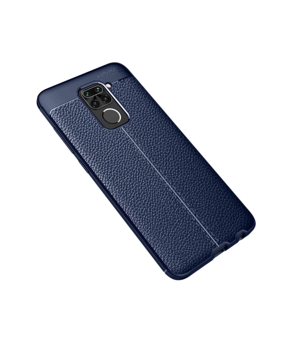 Newface Xiaomi Redmi Note 9 Kılıf Auto Focus Kapak - Lacivert