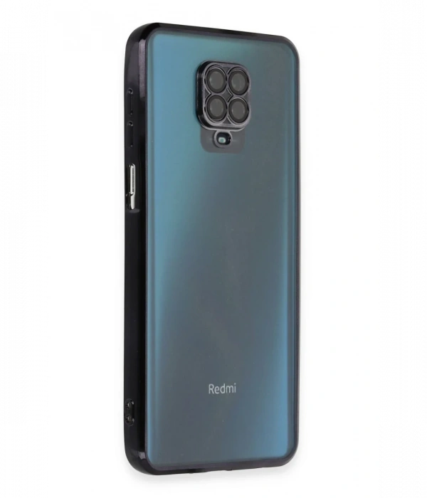 Newface Xiaomi Redmi Note 9 Pro Kılıf Razer Lensli Silikon