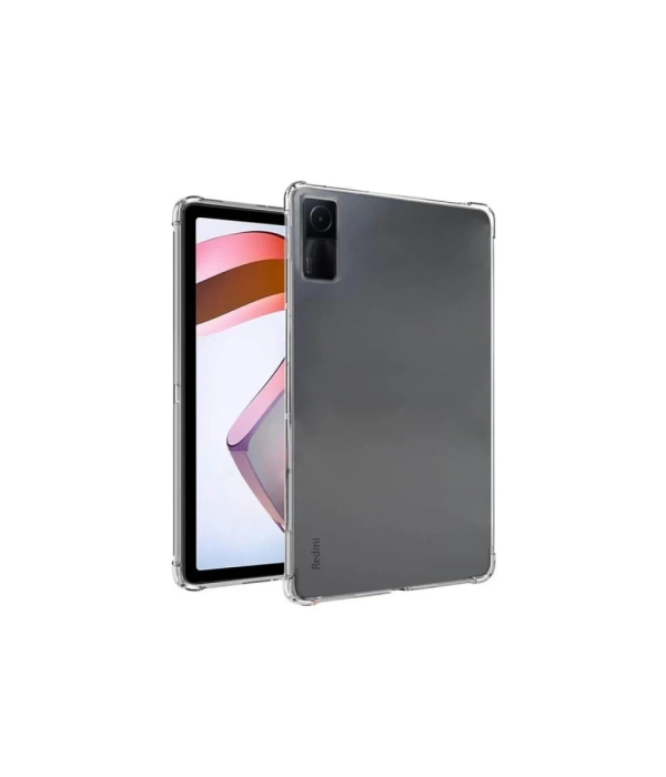 Newface Xiaomi Redmi Pad SE 4G Kılıf Anti Şeffaf Tablet Silikon - Şeffaf