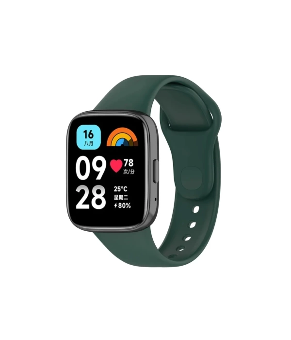 Newface Xiaomi Redmi Watch 3 Active Klasik Kordon - Haki Yeşil